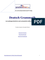 Deutsch Grammatik