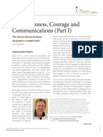 Understand Consciousness, Courage and Communications (Part 1) in Detail - THE