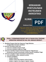 Materi Klinik Akreditasi - Kebijakan - Soetrisno V281219 PDF