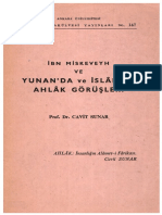 SunarC-İbn Miskeveyh Ve Yunan'da Ve İslam'da Ahlak Görüşleri (Eski) PDF