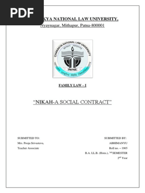 Nikkah- A Social Contract.docx