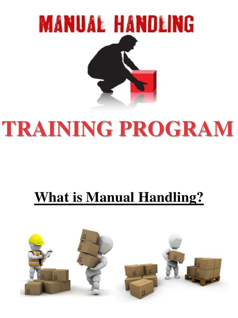 Manual Handling Training Use This PDF Diseases And Disorders