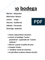 Aseo Bodega