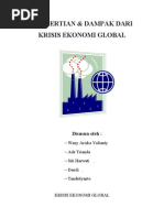 Makalah Krisis Ekonomi Global