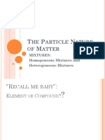 The Particle Nature of Matter