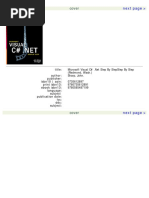 (Step By Step (Microsoft)) John Sharp, Jon Jagger - Microsoft Visual C# .Net Step by Step-Microsoft Press (2002).pdf