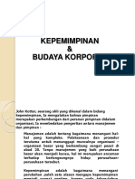 Kepemimpinan & Budaya Korporat