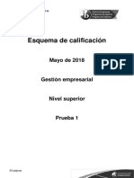 Business - Respuestas Management - Paper - 1 - HL - Markscheme - Spanish PDF