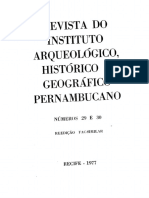 Revista Do Instituto Arqueológico, Histórico e Geográfico Pernambucano 1883 A 1886 - #029 e 030