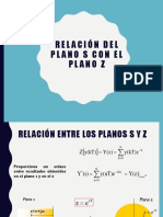 Relacion Plano S y Plano Z