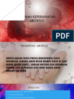 Asuhan Keperawatan Abortus