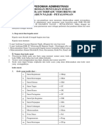 PEDOMAN ADMINISTRASI SURAT 