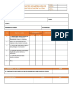 HSE - RE.029 Registro de Inspección de Puntos de Hidratación