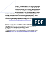APA - DSM5 - Clinician Rated Early Development and Home Background PDF