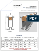 T150mm X 3 0mm Aluminium Beam PDF