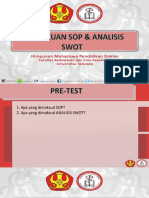 Materi LKMM 2020 - Pembukuan SOP & Analisis SWOT