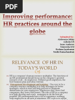 Improving Performance: HR Practices Around The Globe