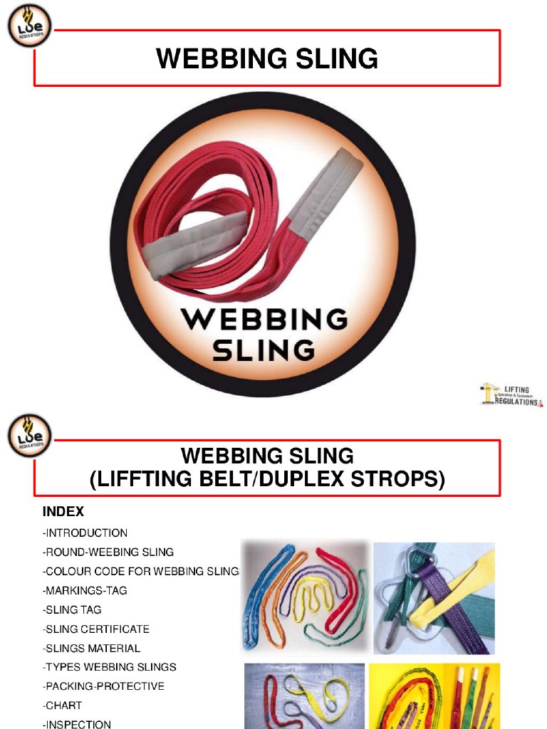 Webbing Sling | PDF