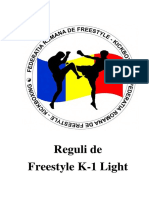 Reguli Si Regulament in Kickboxing