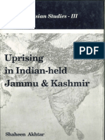 Uprising in Indian-Held Jammu & Kashmir