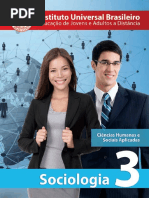 Capa - Sociologia 3ª Série