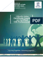 ICSI CSR Brochure PDF