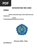 Download Tugas Makalah Kesehatan Ibu Dan Anak by Dian Perwita SN44218021 doc pdf
