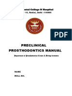 Prostho Lab Manual