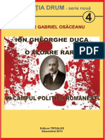 Ion Gheorghe Duca in Campul Politicii Romanesti