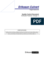 Eriksson Culvert QC Document PDF