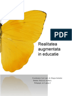 Realitatea Augmentata in Educatie