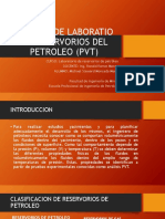 Analisis de Laboratio de Reservorios Del Petroleo (