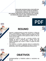 Diretrizes Curriculares Nacionais para A Educação Das Relações Étnico-Raciais e para o Ensino de História e Cultura Afro-Brasileira e Indígena