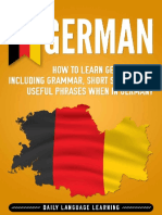 German How To Learn German Fast - Including Grammar