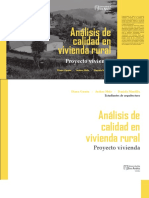 Análisis de Calidad en Vivienda Rural