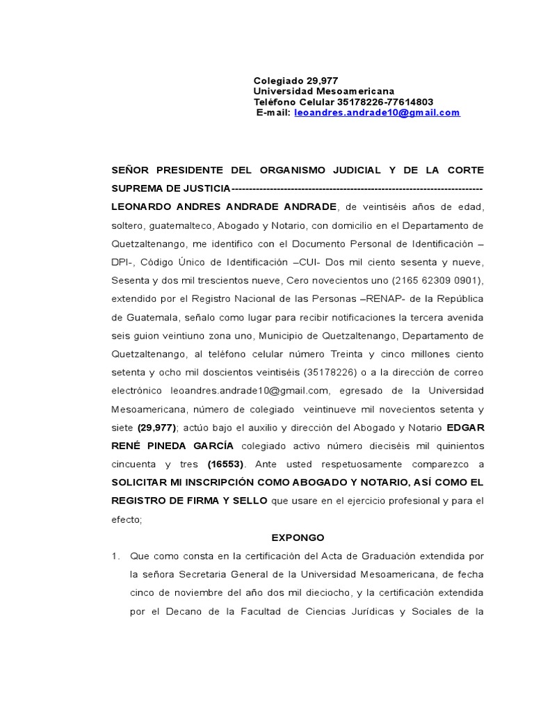 MEMORIAL | PDF | Guatemala | Justicia
