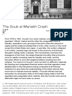 The Souk Al-Manakh Crash