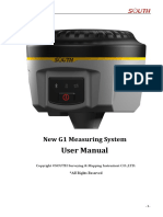 New Galaxy G1 Measuring System User Manual-190710