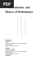 Download Introduction and History of Orthodontics by Rajesh Gyawali SN44219857 doc pdf