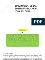 EJEMPLO DE CONTAMINACION