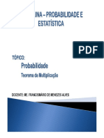 Aula 07 - Teorema Da Multiplicação PDF