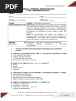 PRUEBA - 1 - CADENAS - Y - REDES - TROFICAS6° Año Basico