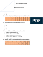 Faktor Dan Kelipatan Bilangan PDF