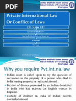 Download Conflict of Laws Private International Law Notes by Raju KD SN44220856 doc pdf