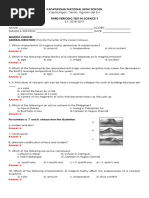 Science 9 Third Quarter With Answers