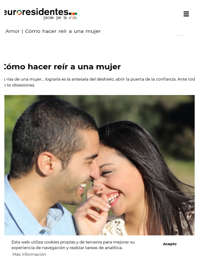 Cómo Hacer Reír A Una Mujer Pdf Cookie Http La Risa