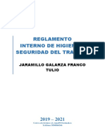 Reglamento Jaramillo Galarza Franco Tulio 21-11-2019