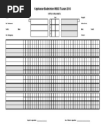 Score Sheet | PDF
