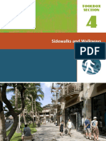 Pedest Tbox Toolbox - 4 Sidewalks and Walkways PDF