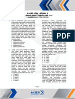 Paket Soal Latihan II